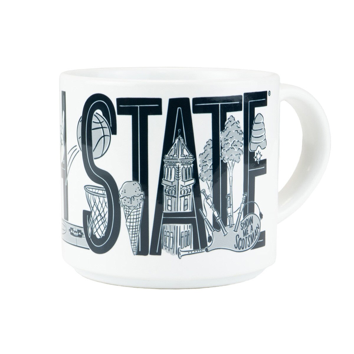 Utah State Doodle Mug